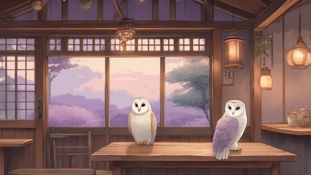 シュエットの森 - Owl Cafe Cafe in Mitsusemurayuzuriha, Japan