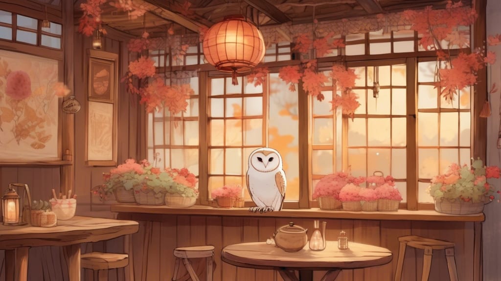 BLUE OWL 延岡本店 - Owl Cafe Cafe in Nobeoka, Japan