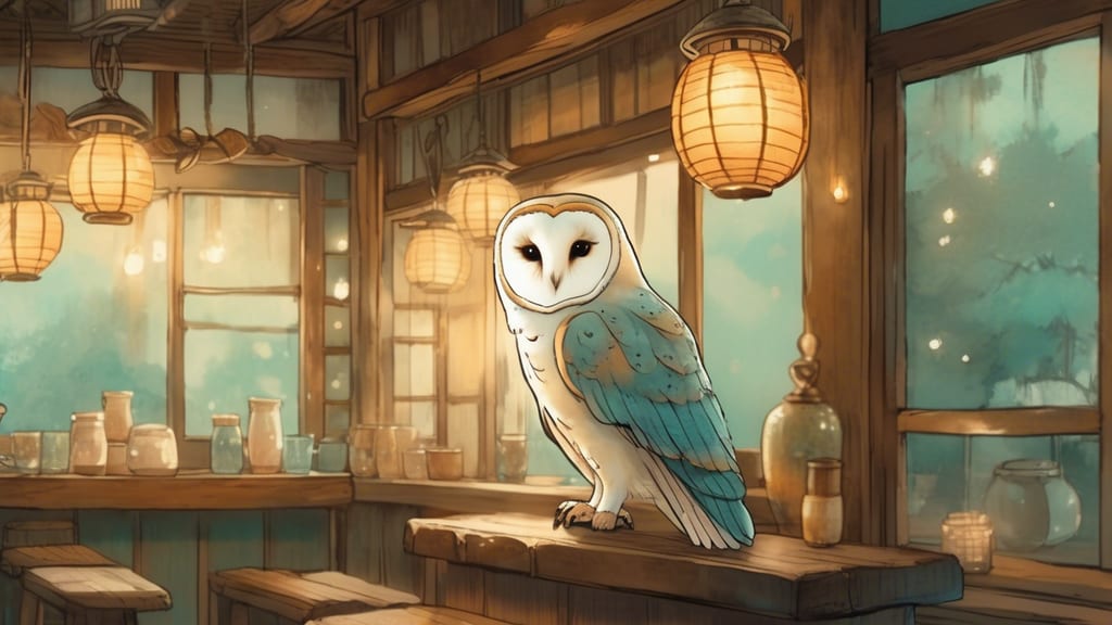 Fukuro Owl Cafe - Owl Cafe Cafe in Otsu, Japan