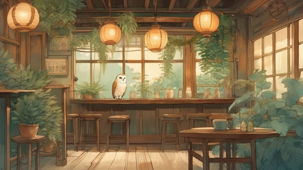 FOOD&BAR owl - Owl Cafe Cafe in Sapporo, Japan