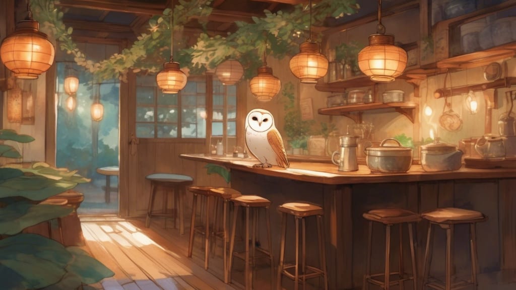 Huis Ten Bosch Owl Forest - Owl Cafe Cafe in Sasebo, Japan