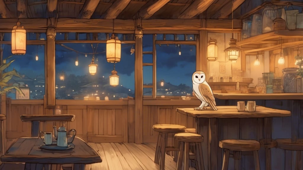 Forest Owl - Owl Cafe Cafe in Abuta District, Japan