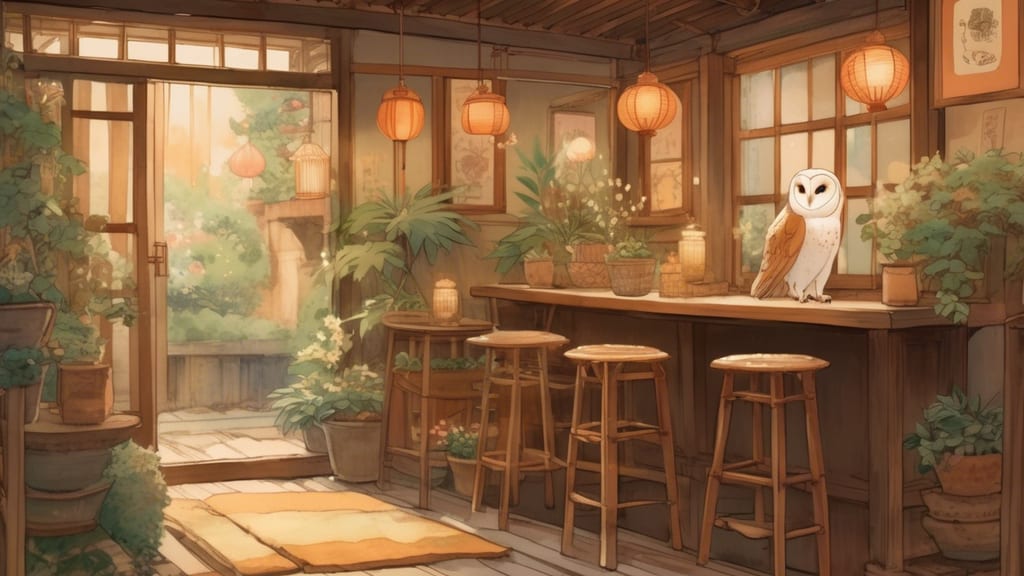 OWL COFFEE FACTORY - Owl Cafe Cafe in Osaka, Japan