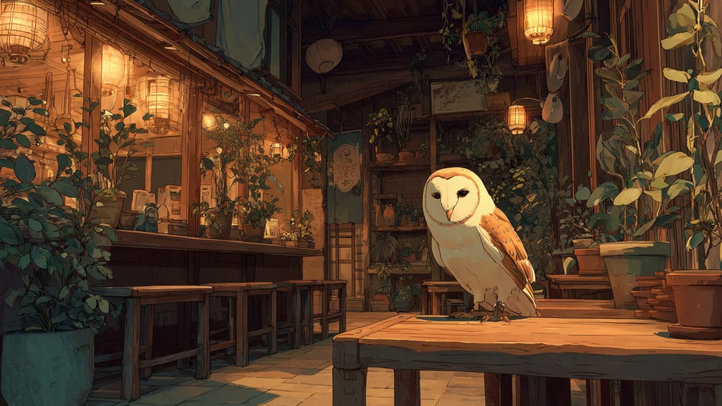 Fukuro No Iru Mori Owl Cafe - Owl Cafe Cafe in Nagoya, Japan