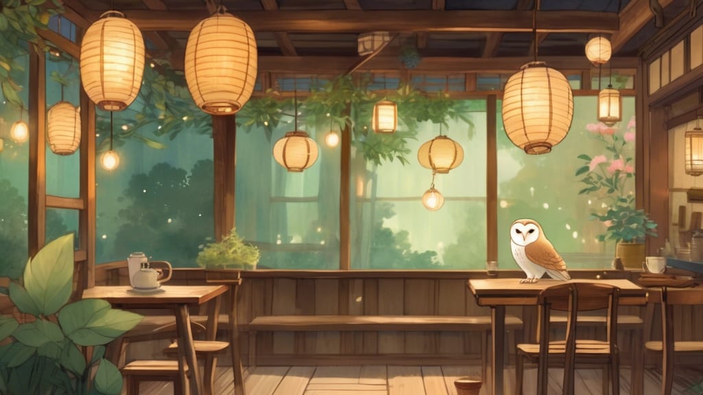 フクロウ堂 - Owl Cafe Cafe in Settsu, Japan