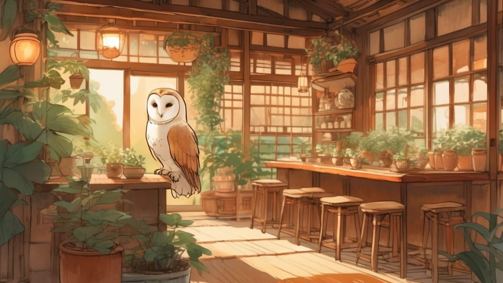 Owl Cafe - Owl Cafe Cafe in Machida, Japan