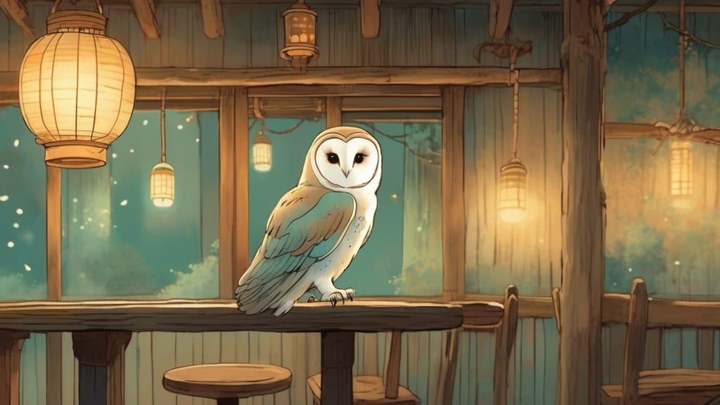 Owl(オウル) - Owl Cafe Cafe in Kurashiki, Japan