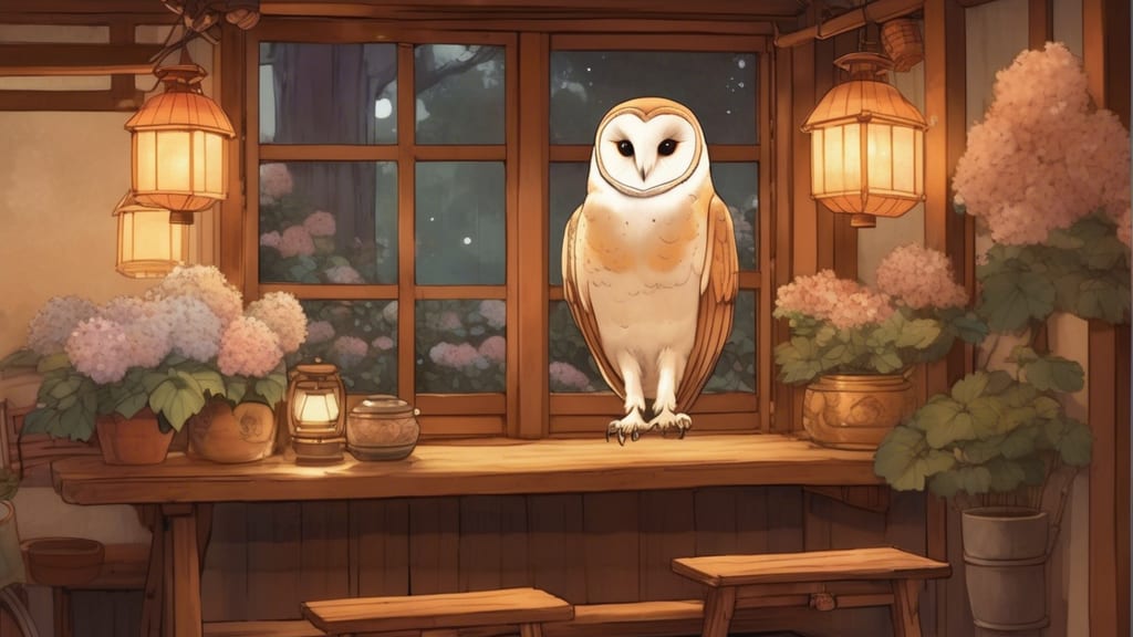 ふくろうの館森の逍遙 - Owl Cafe Cafe in Minokamo, Japan