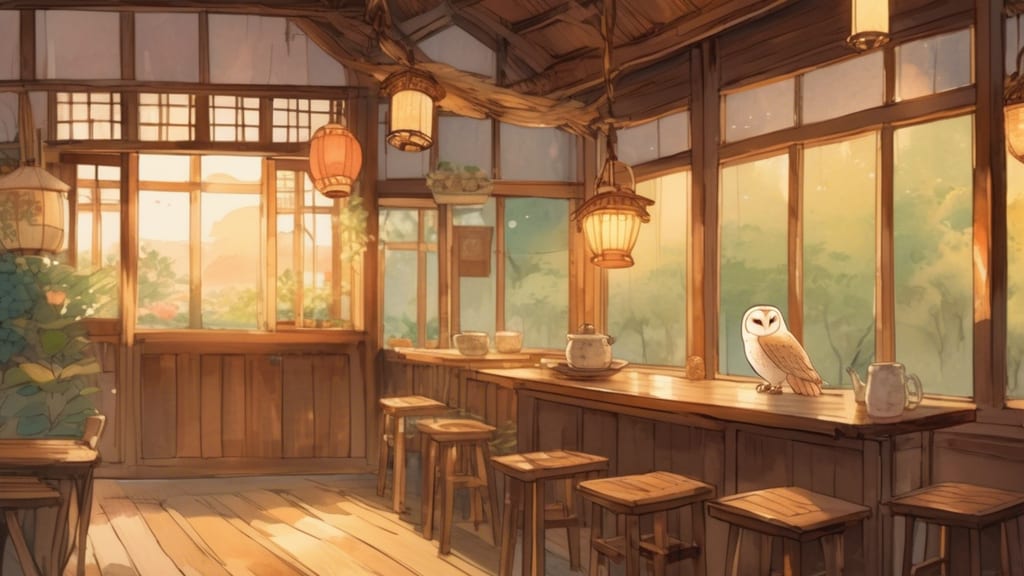 Owl Cafe Ricky - Owl Cafe Cafe in Sendai, Japan