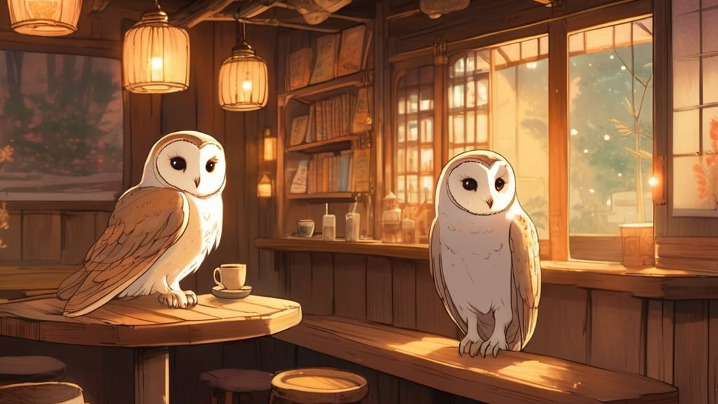 Owl hair&spa - Owl Cafe Cafe in Ginowan, Japan