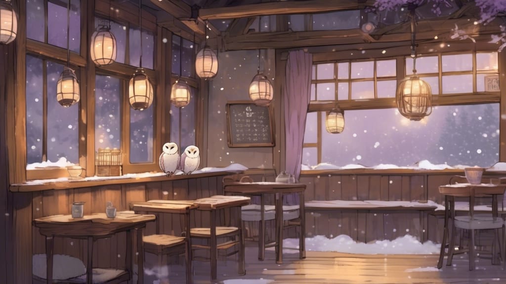 Owl - Owl Cafe Cafe in Shimabara, Japan