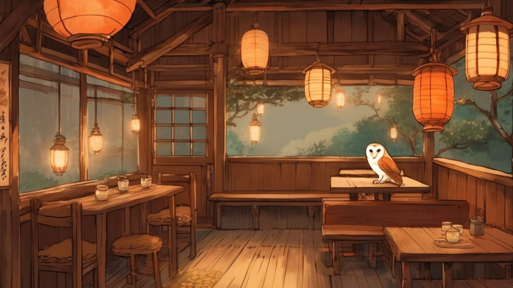 ふくろう✙は虫類とふれあえるカフェ カントリーオウルぷらす - Owl Cafe Cafe in Iwade, Japan