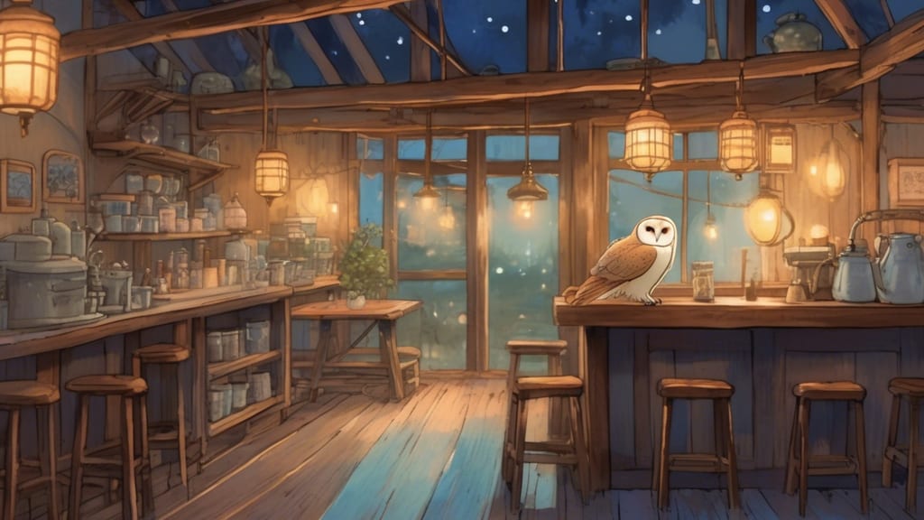 アートギャラリー OWL(アウル) - Owl Cafe Cafe in Yokohama, Japan