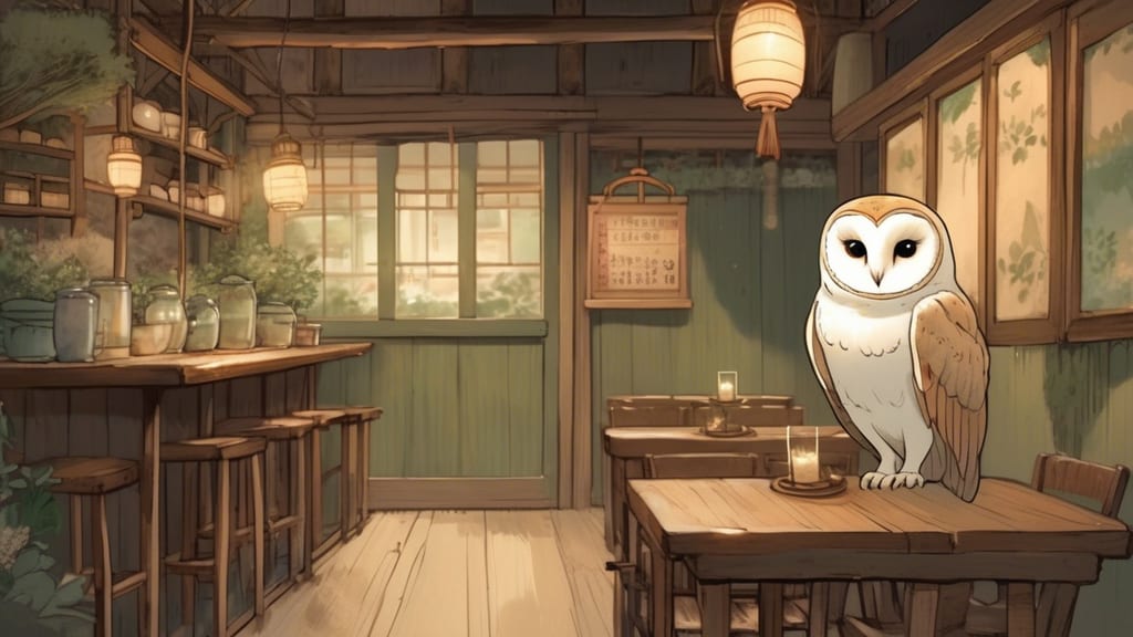 cafe gufo(カフェ グーフォ) - Owl Cafe Cafe in Tajimi, Japan