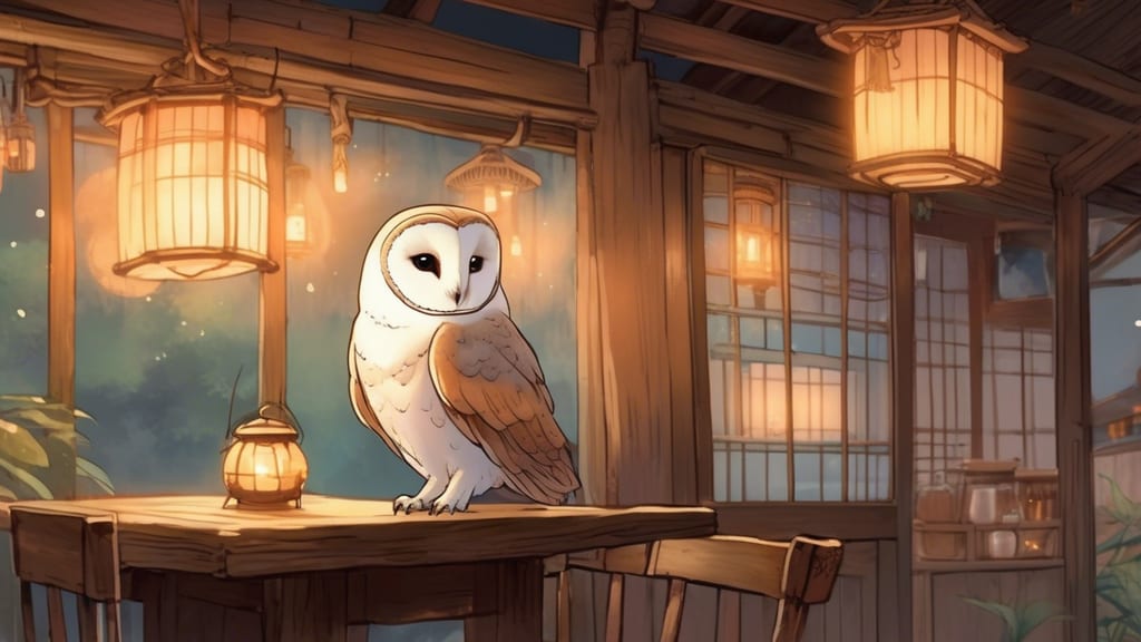 Fukuro Owl Magic - Owl Cafe Cafe in Minato City, Japan