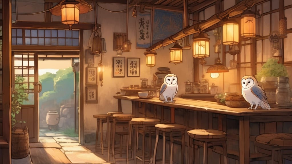 Owl - Owl Cafe Cafe in Mutsu, Japan