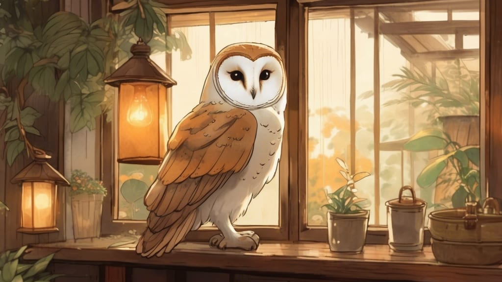 フクロウのかまど - Owl Cafe Cafe in Tsuruoka, Japan