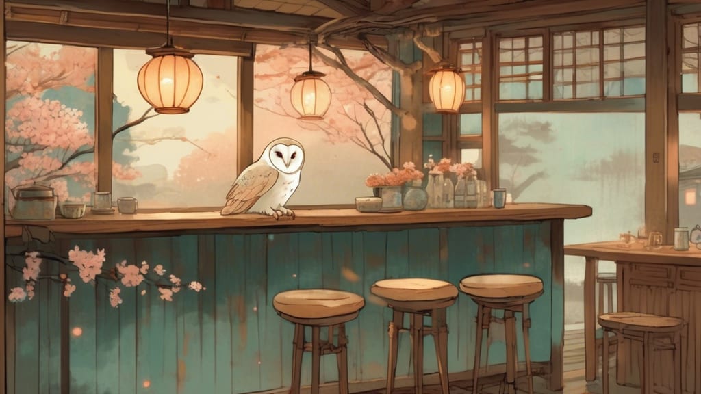 Owl - Owl Cafe Cafe in Hokuto, Japan