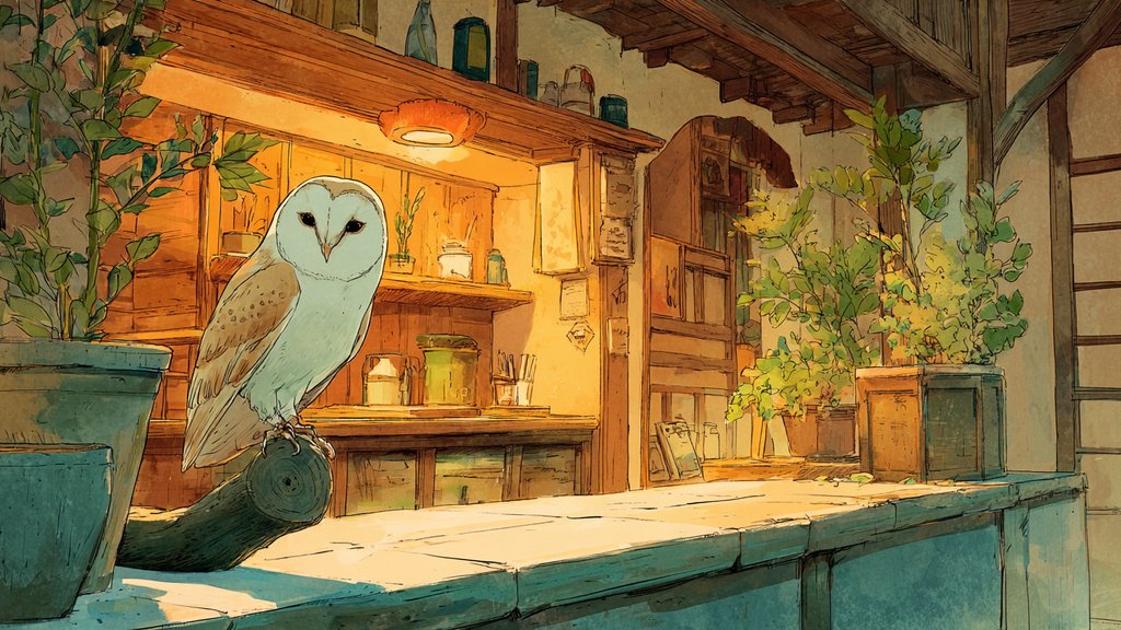 Owl Cafe Chouette - Owl Cafe Cafe in Osaka, Japan