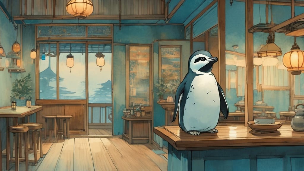 ペンギンズ・カフェ工房 - Penguin Cafe Cafe in Hakodate, Japan