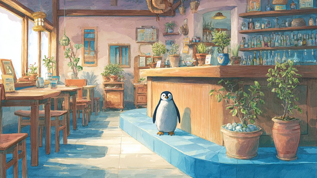 Fukuyama City Zoo - Penguin Cafe Cafe in Fukuyama, Japan