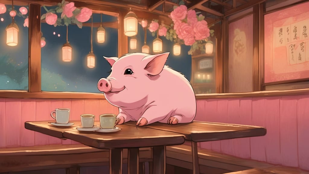 mipig cafe 横浜中華街店 - Pig Cafe Cafe in Yokohama, Japan