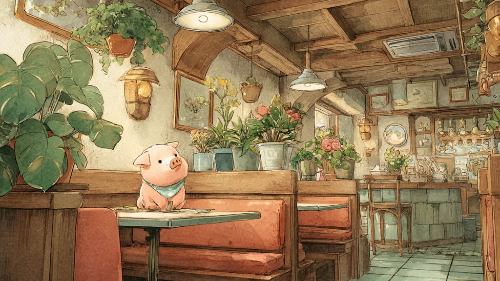 pignic cafe Asakusa - Pig Cafe Cafe in Taito City, Japan