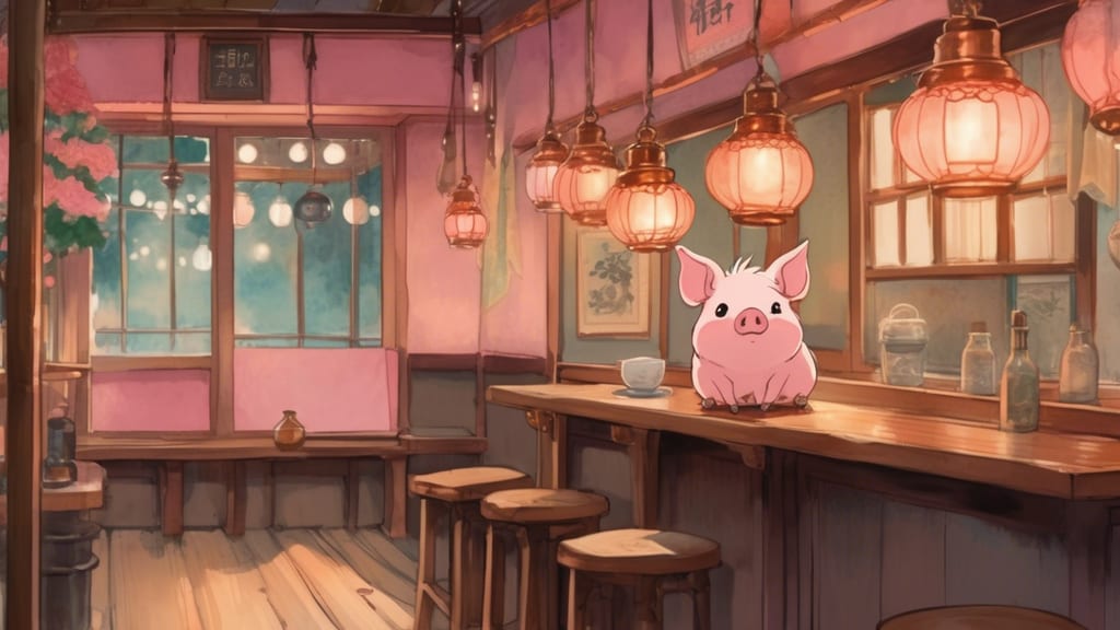 mipig cafe モラージュ菖蒲店 - Pig Cafe Cafe in Kuki, Japan