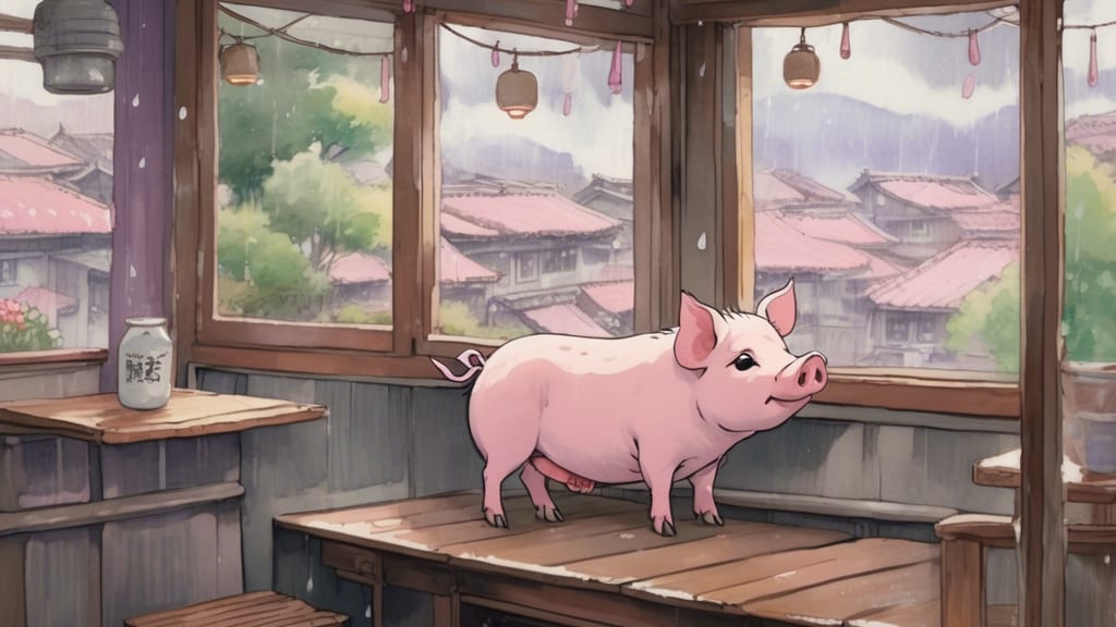 Bubuhapi - Pig Cafe Cafe in Nabeshima, Japan