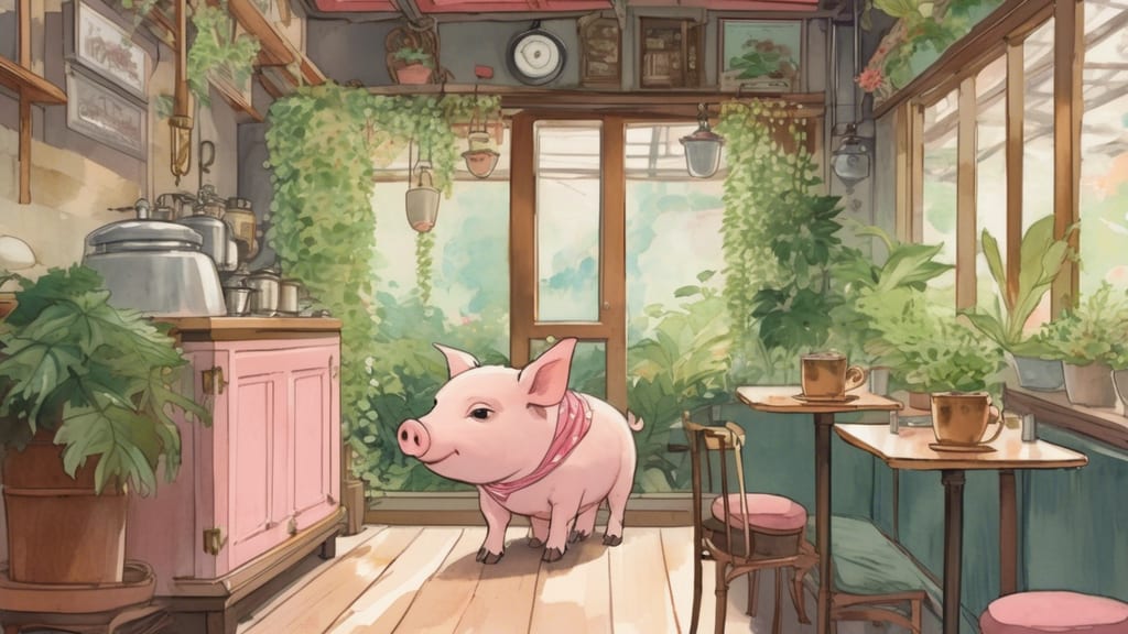 mipig cafe Osaka - Pig Cafe Cafe in Osaka, Japan