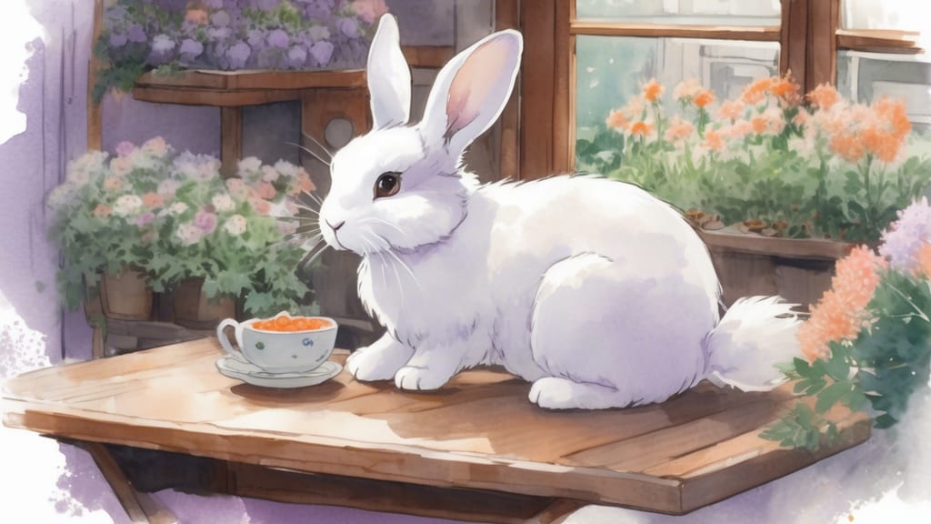 GASSE - Rabbit Cafe Cafe in Akashi, Japan