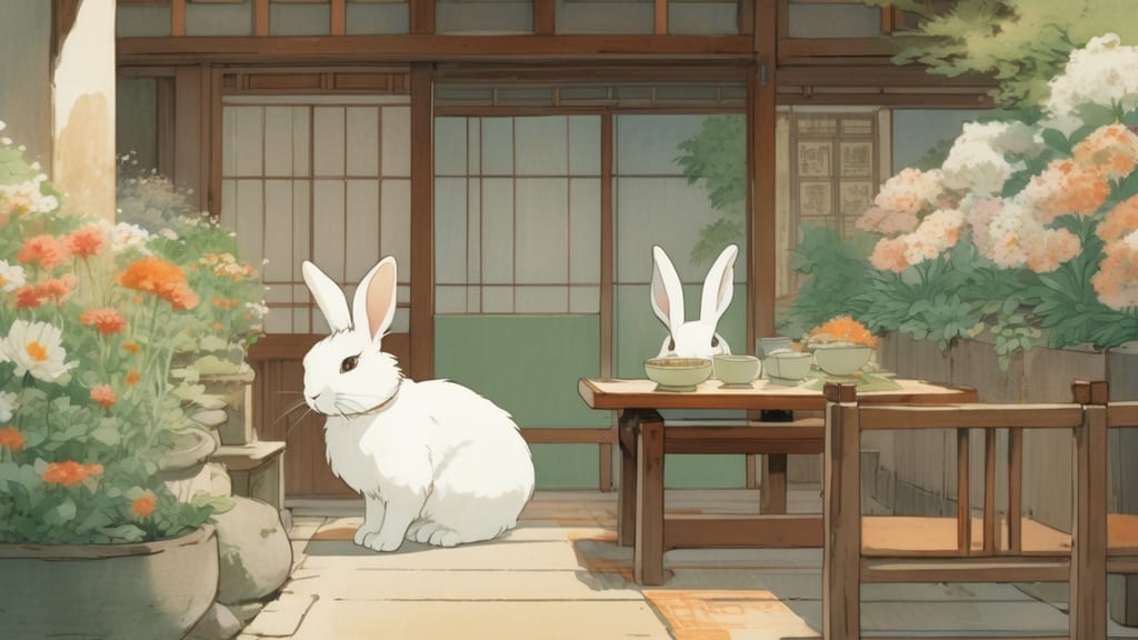 Café & zakka mattari - Rabbit Cafe Cafe in Yokohama, Japan