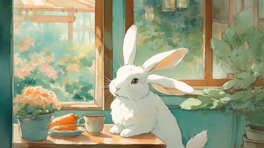 Rabbit - Rabbit Cafe Cafe in Anan, Japan