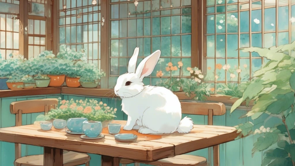 Bunny’s Bar MILLION Kinza Susukino - Rabbit Cafe Cafe in Sapporo, Japan