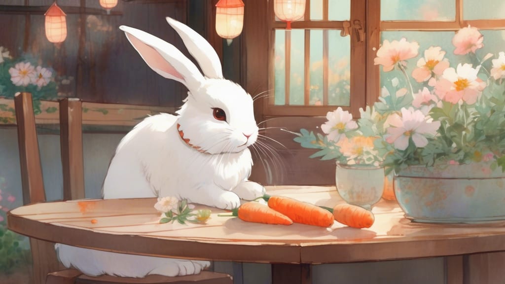 BUNNY BEACH - Rabbit Cafe Cafe in Suginami City, Japan