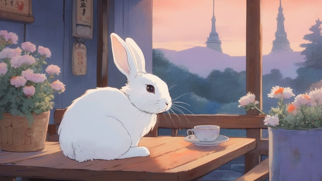 Rabbit Stand - Rabbit Cafe Cafe in Tachibanadorinishi, Japan
