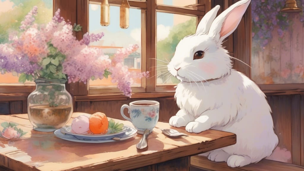 Bunny - Rabbit Cafe Cafe in Awaji, Japan