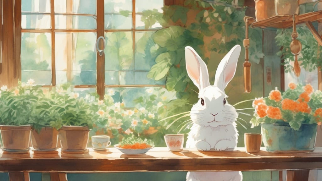 cafe Bunny - Rabbit Cafe Cafe in Yokkaichi, Japan