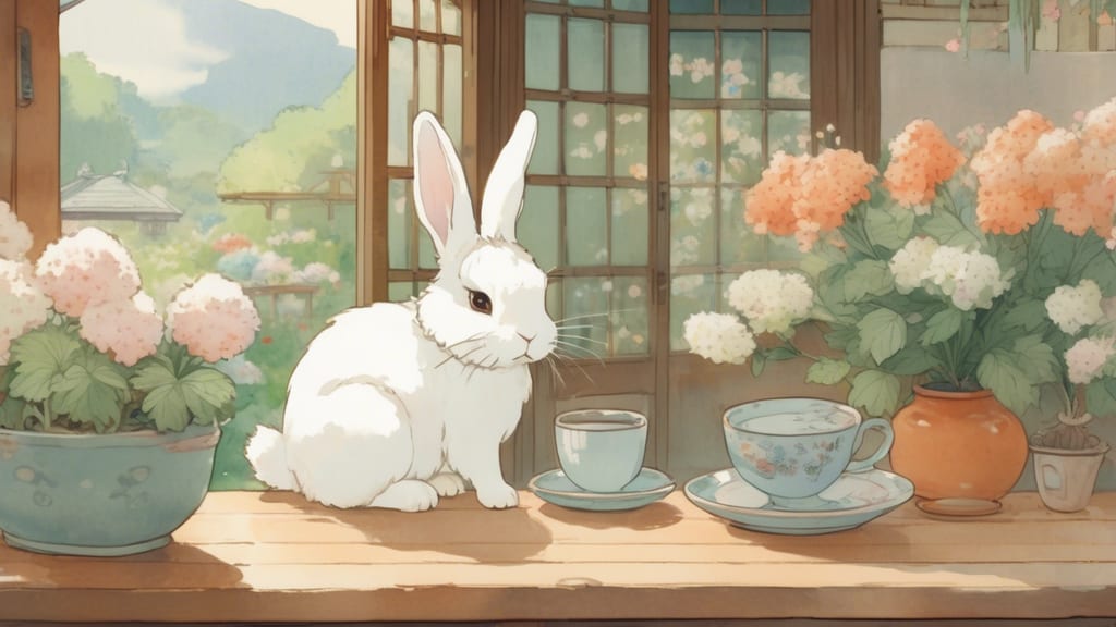 Usabibi - Rabbit Cafe Cafe in Toshima City, Japan