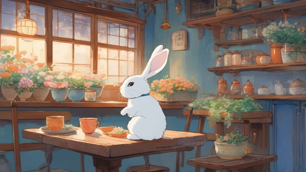 地上3階のクレープ うさぎとCafe - Rabbit Cafe Cafe in Nagoya, Japan