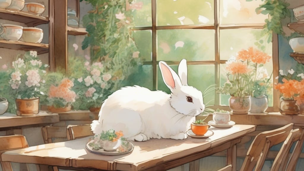 いきものふれあい学校倉敷店 - Rabbit Cafe Cafe in Kurashiki, Japan