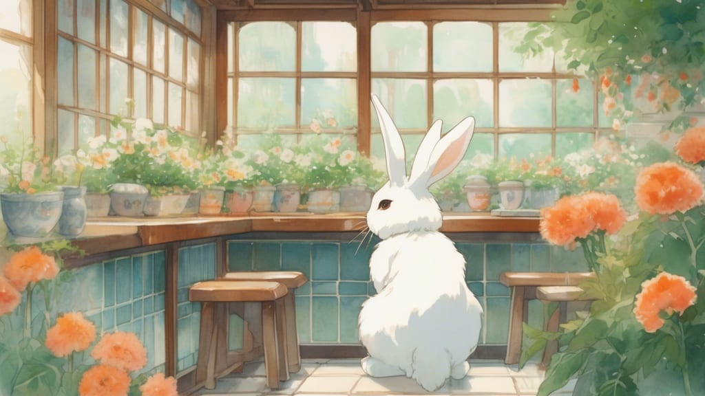 BUNNY GIRL LOUNGE Bunnie's - Rabbit Cafe Cafe in Ogoritaishomachi, Japan