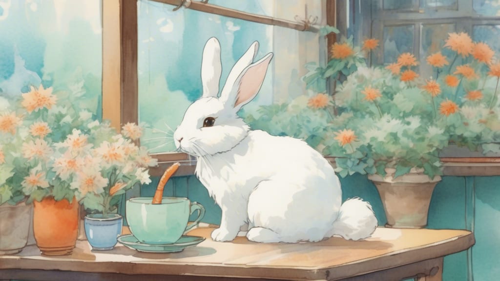mimiUsagi - Rabbit Cafe Cafe in Nishimachi, Japan