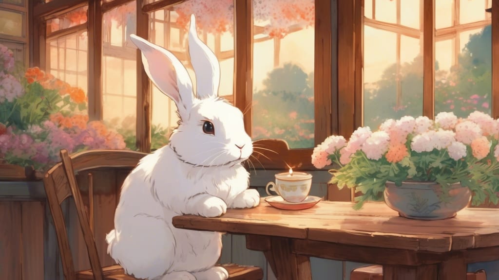 Cafe Rabbit - Rabbit Cafe Cafe in Kyoto, Japan