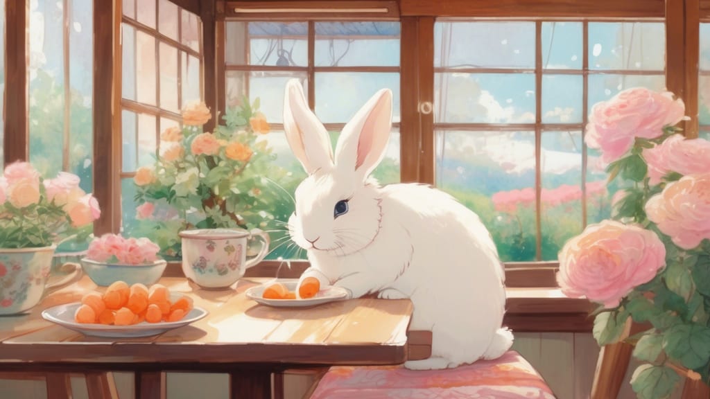 Rabbit hills - Rabbit Cafe Cafe in Takayama, Japan