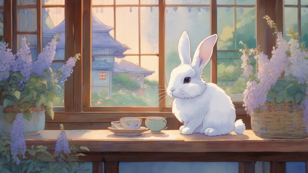 Rabbit Park - Rabbit Cafe Cafe in Kaga, Japan