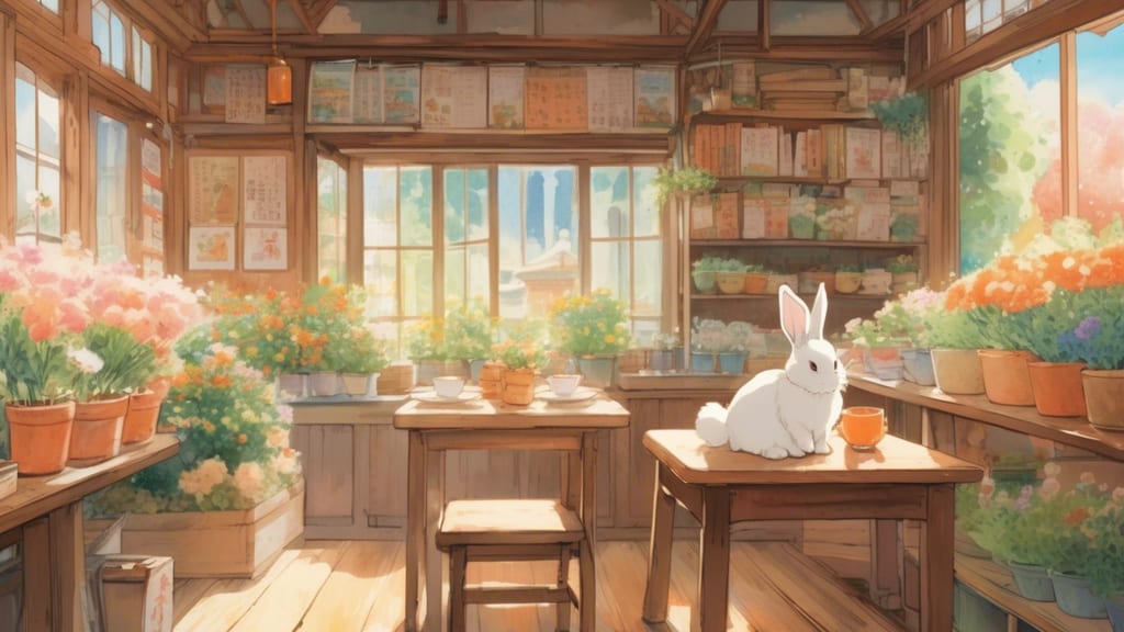 Rabbit Foot - Rabbit Cafe Cafe in Ueda, Japan