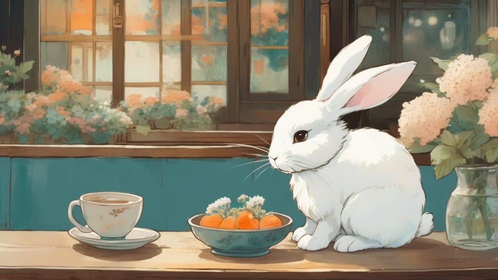 うさぎカフェ - Rabbit Cafe Cafe in Funabashi, Japan