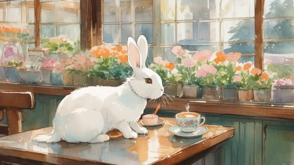 FUJIYAMA SWEETS - Rabbit Cafe Cafe in Minamitsuru District, Japan