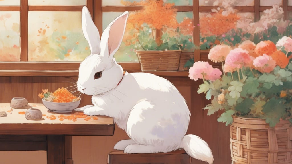 Bunny Bunny - Rabbit Cafe Cafe in Kazo, Japan